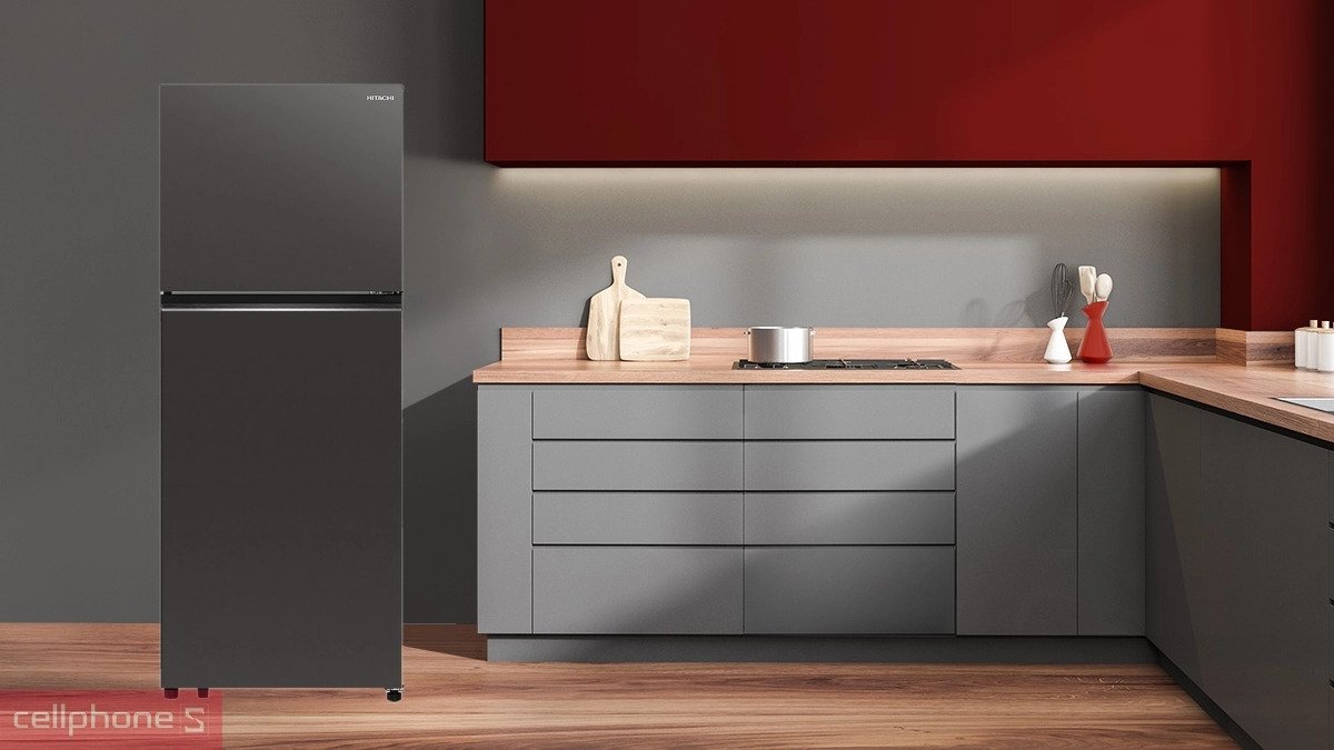 tủ lạnh hitachi inverter 374 lít hrtn6408sagmgvn