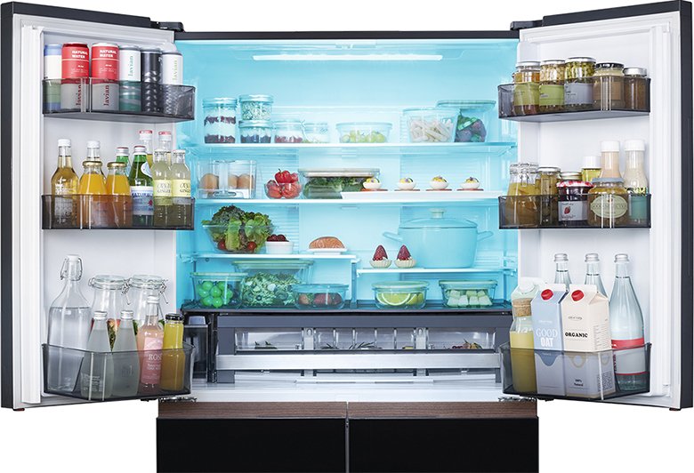 tủ lạnh multi door hitachi 670 lít r-gw670tv(xm)