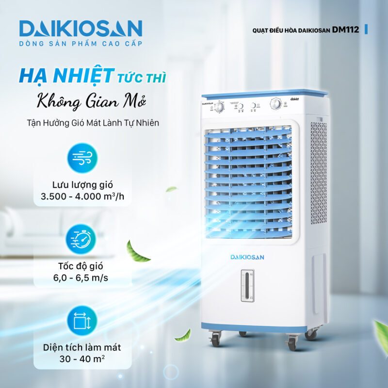 máy làm mát daikiosan dm112