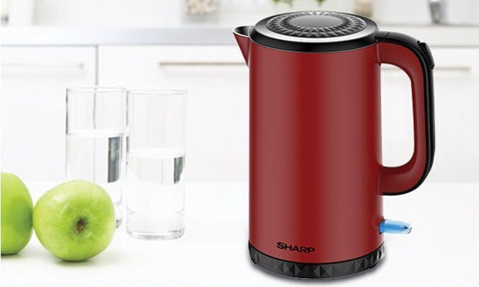 bình đun siêu tốc sharp 1.7 lít ekj-17evps-rd
