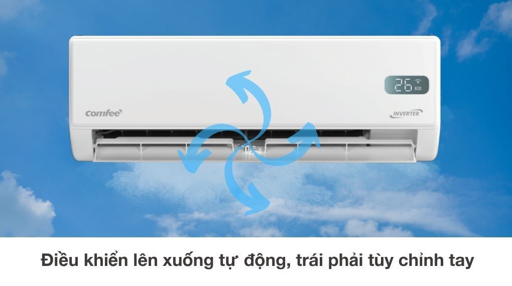 máy lạnh comfee inverter 2.5 hp cfs-25vgx