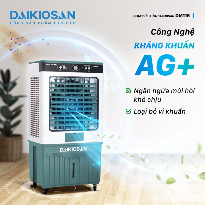 máy làm mát daikiosan dm116