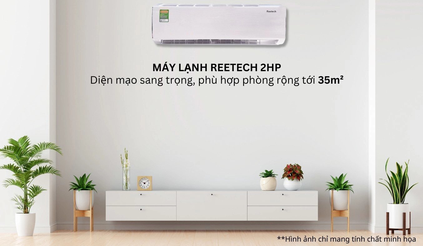 máy lạnh reetech 2 hp rt18-tb-bt/rc18-tb-bt