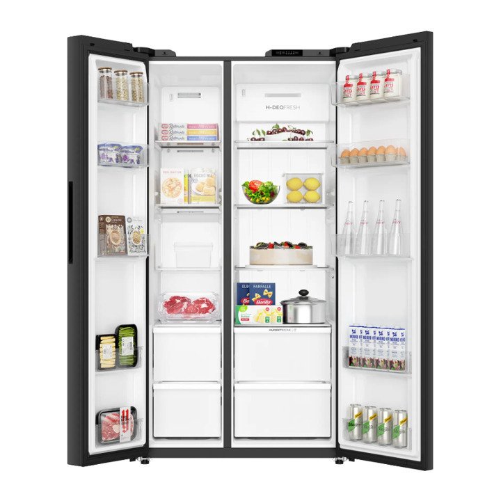 tủ lạnh aqua inverter 569 lít aqr-s633xa(sl)