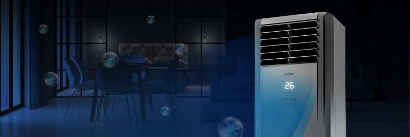 máy lạnh tủ đứng gree gvc42alxh-m6nnc7b - 5.0hp