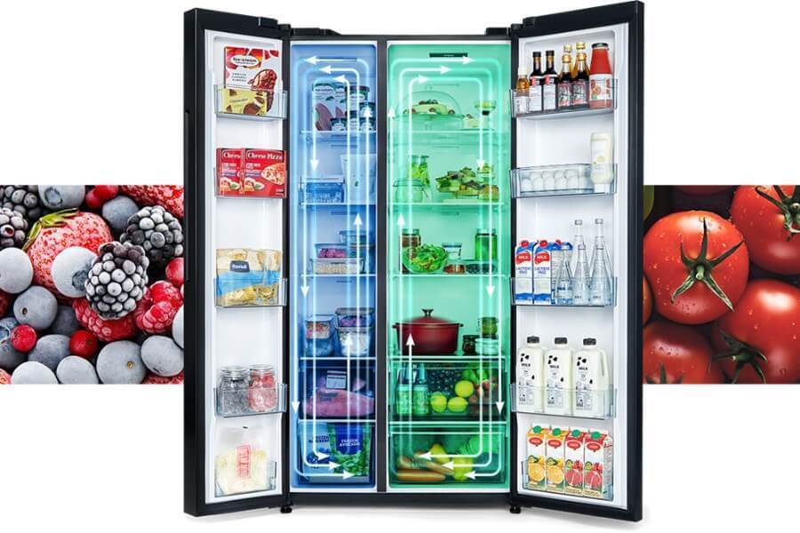 tủ lạnh hitachi inverter 656 lít hrsn9713esgbkvn