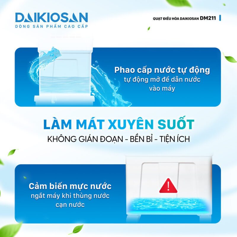máy làm mát daikiosan dm211