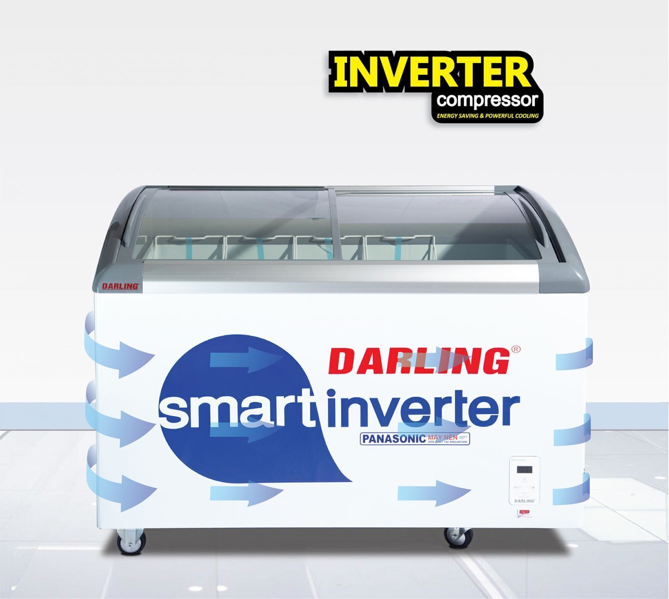 tủ kem darling inverter 450 lít dmf-5079aski
