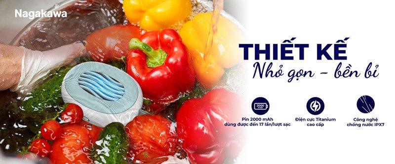 máy khử khuẩn thực phẩm nagakawa nag3902