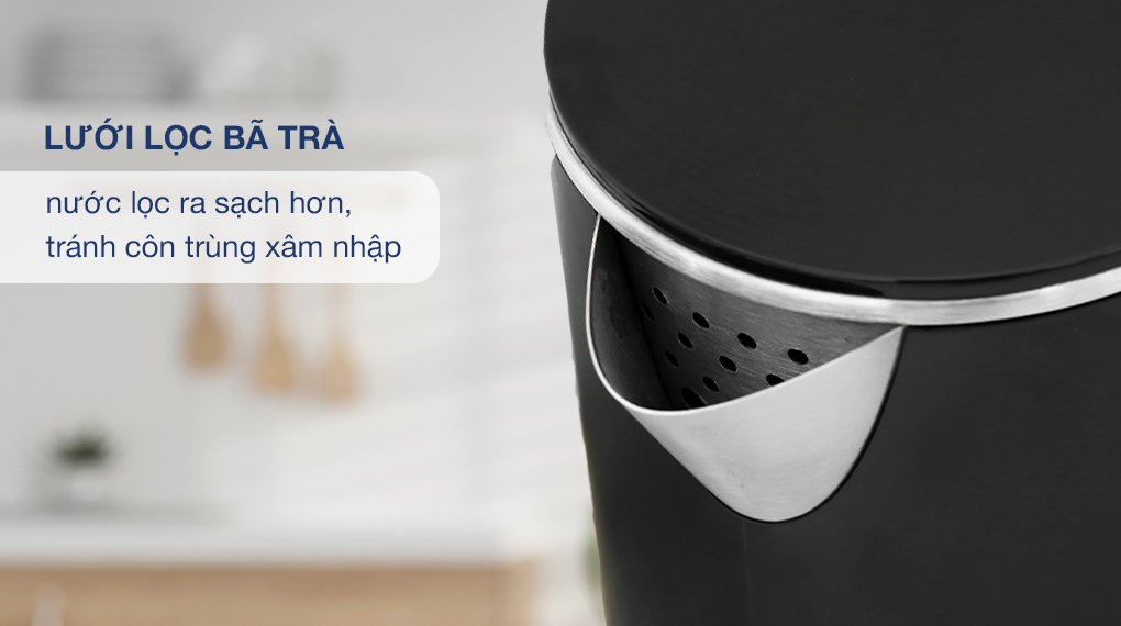 bình đun siêu tốc sharp 1 lít ekj-10dvps-bk