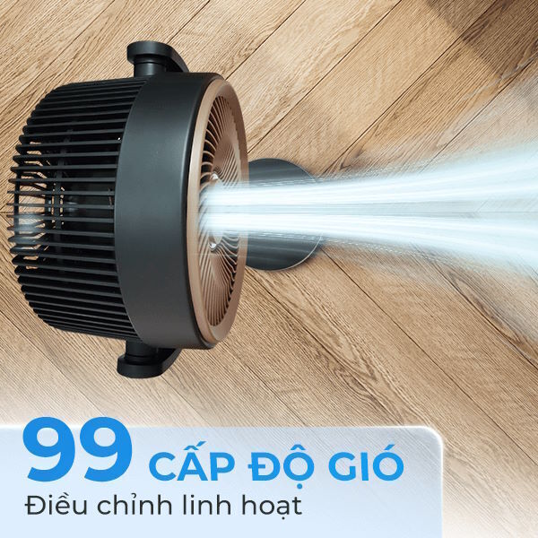 quạt tuần hoàn sharp 3 cánh 20w pj-cd433v-h