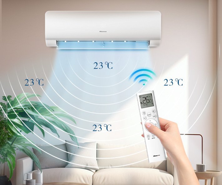 máy lạnh hisense inverter 1 hp as-10tr4rguua00 dòng cao cấp