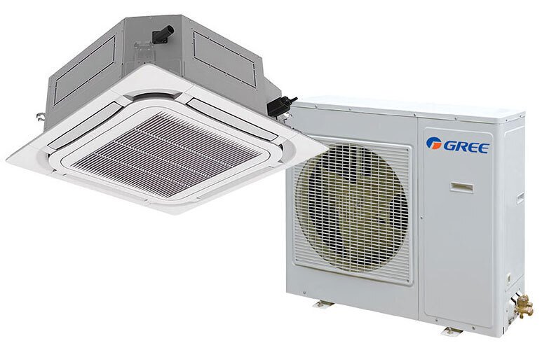 máy lạnh âm trần gree inverter 5.0 hp gcc42s6i/gmc42s6i