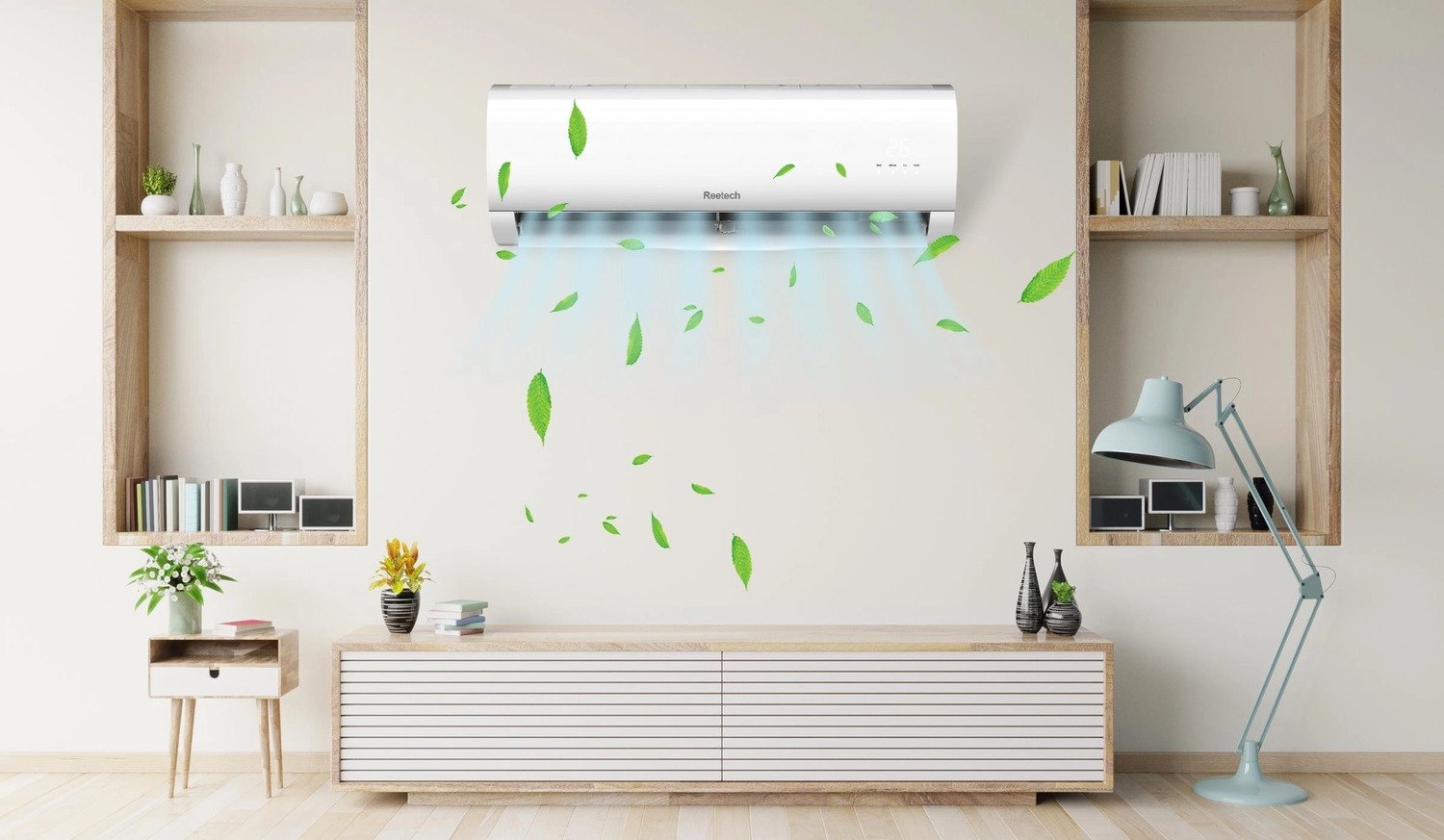 máy lạnh reetech 1.5 hp rt12-sa-bt