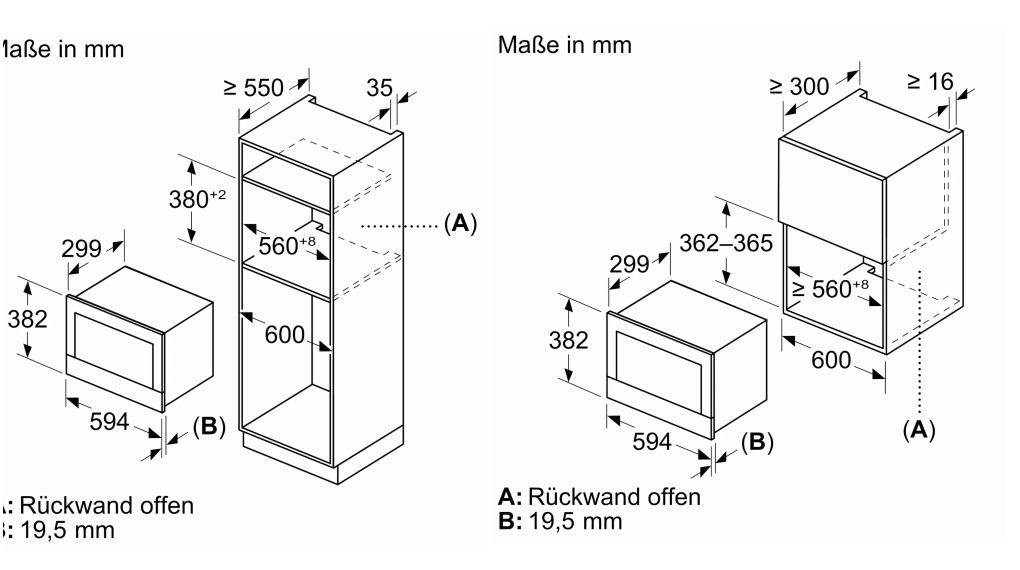 lò vi sóng âm tủ bosch 21 lít bfl7221b1 series 8
