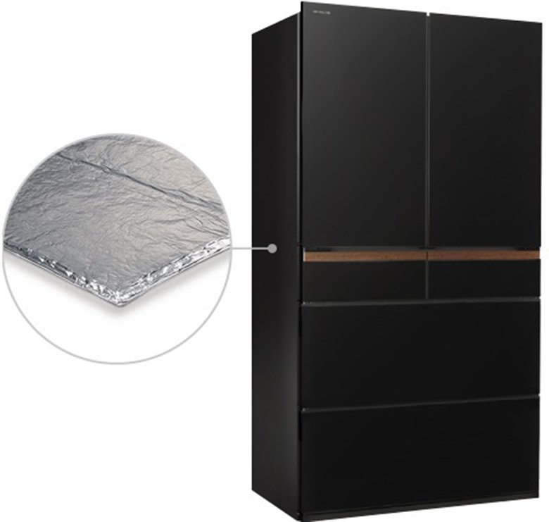 tủ lạnh multi door hitachi 670 lít r-gw670tv(xm)