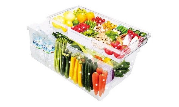 tủ lạnh hitachi inverter 520 lít r-hw540rv (xk)