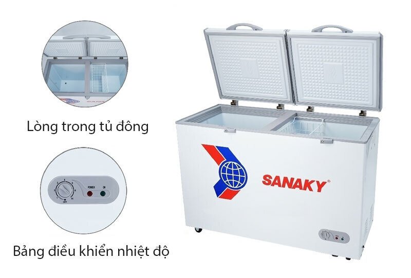 tủ đông sanaky 250 lít vh-255a2