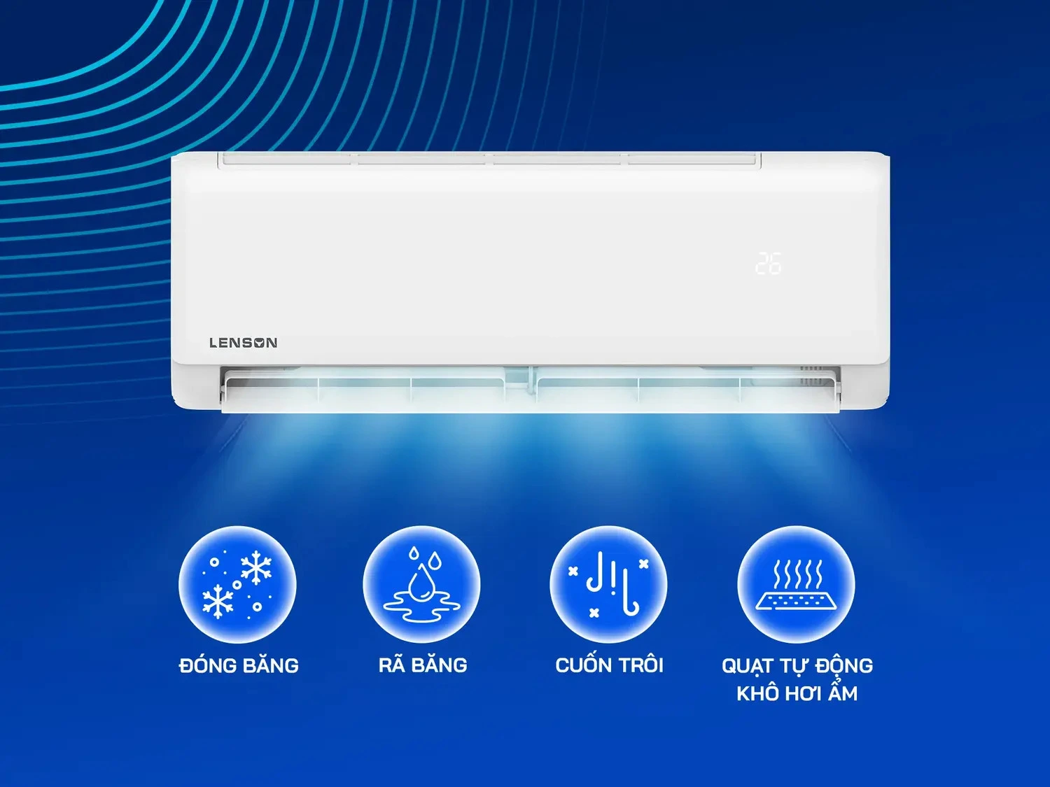 máy lạnh lenson 1.0hp lf-09cx1