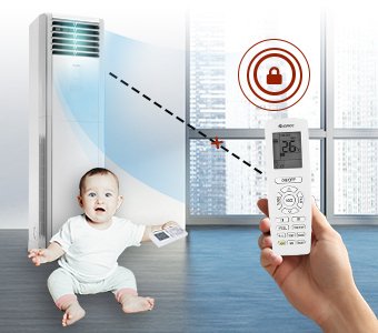 máy lạnh tủ đứng gree gvc42alxh-m6nnc7b - 5.0hp