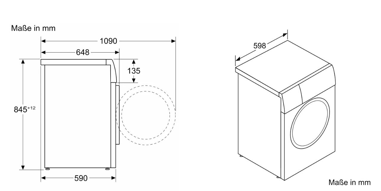 máy giặt bosch 10 kg wgb256a90 series 8