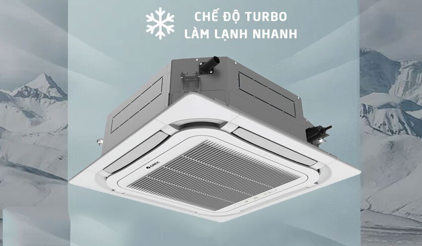 máy lạnh âm trần gree inverter 5.0 hp gcc42s6i/gmc42s6i