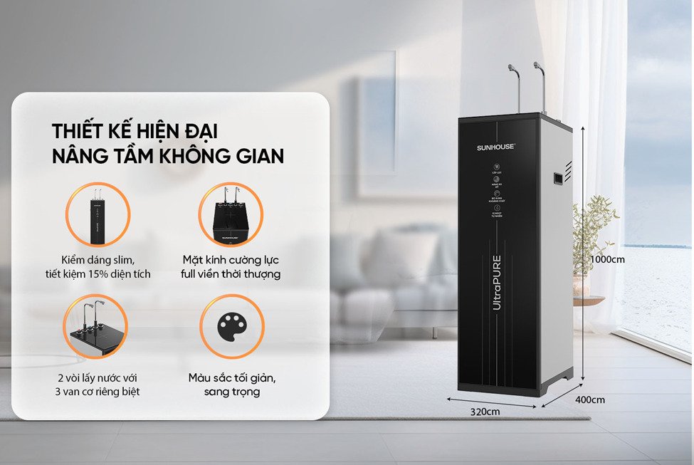máy lọc nước ro ultrapure sunhouse sha76225l 11 lõi