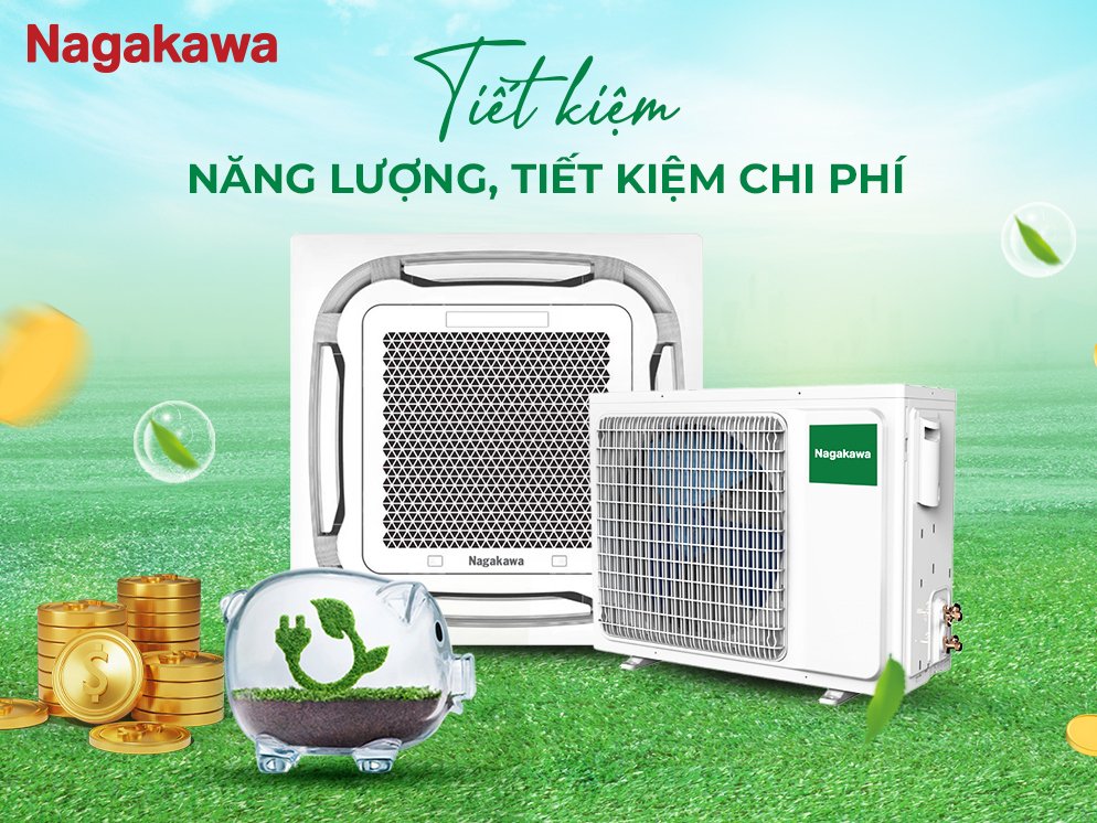 máy lạnh âm trần nagakawa inverter 5 hp nit-c50r2u35