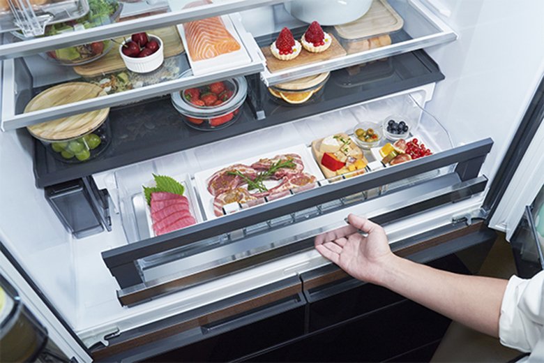 tủ lạnh multi door hitachi 670 lít r-gw670tv(xm)