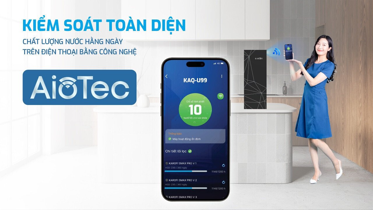 máy lọc nước karofi kaq-u99