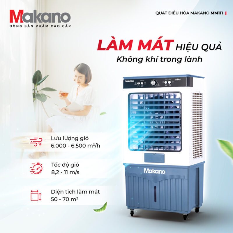 máy làm mát makano mm111