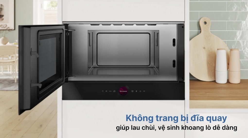 lò vi sóng âm tủ bosch 21 lít bfl7221b1 series 8