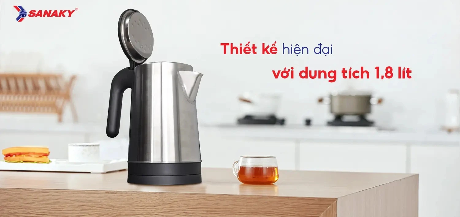 ấm siêu tốc sanaky snk-23ns