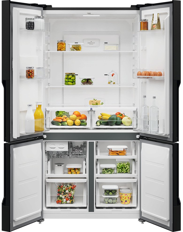tủ lạnh multi door electrolux inverter 564 lít eqe5700b-b