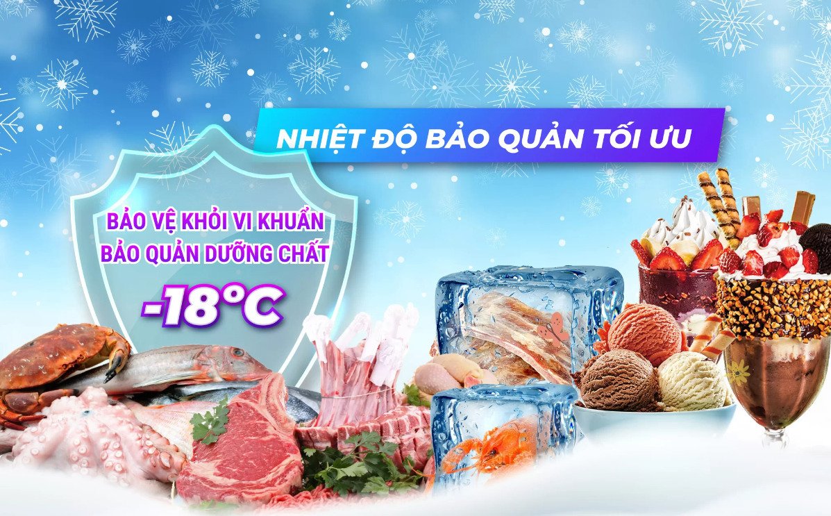 tủ đông trưng bày sanaky inverter 750 lít vh-1099k3a