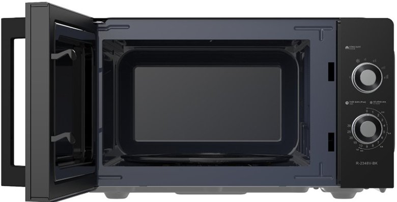 lò vi sóng sharp r-2348v-bk 23 lít