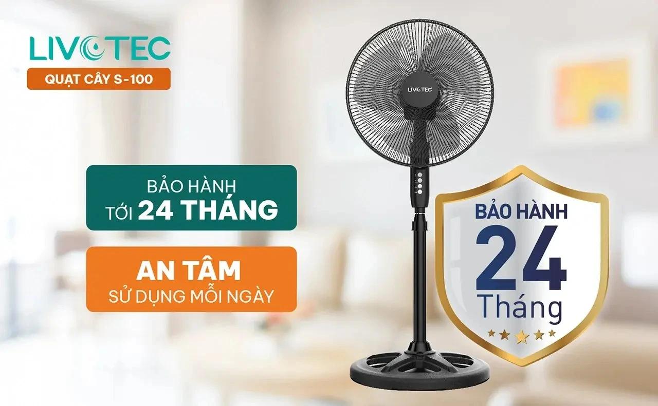quạt cây livotec s-100
