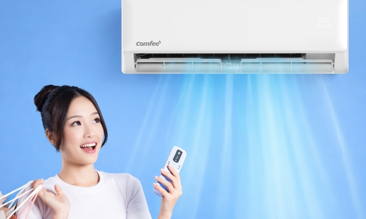 máy lạnh comfee inverter 1.5 hp cfs-13vgx