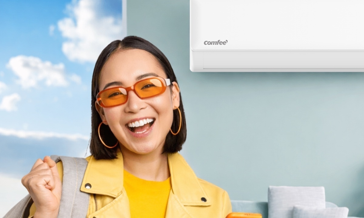 máy lạnh comfee inverter 1.5 hp cfs-13vgx