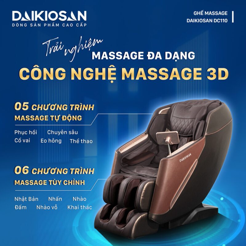 ghế massage daikiosan dc110