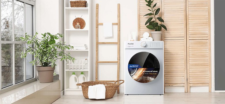 máy sấy thông hơi funiki 8kg hd-v680aw