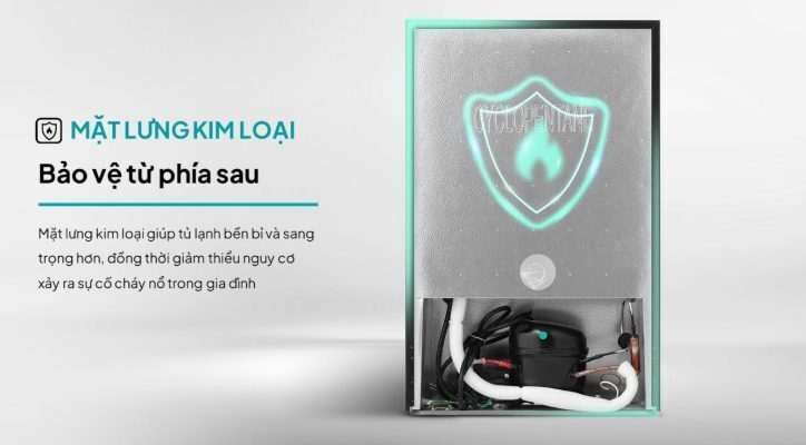 tủ lạnh hisense 82 lít rr106d4ewn
