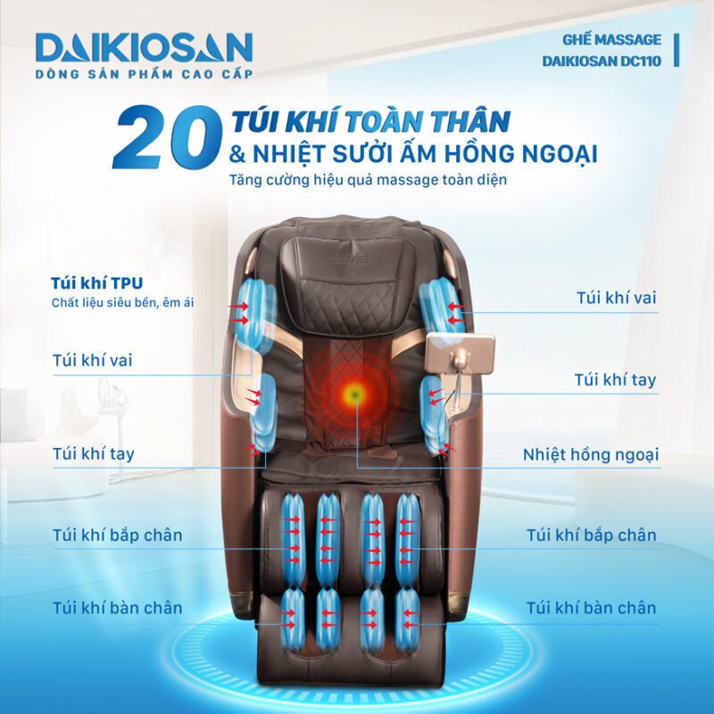 ghế massage daikiosan dc110
