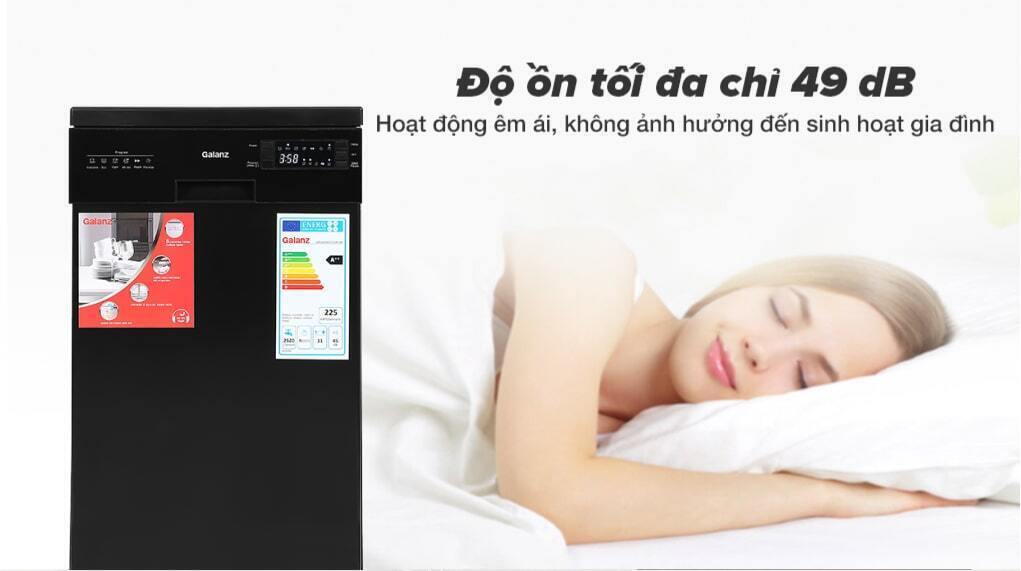 máy rửa chén độc lập galanz w45a3a401s-0e1(b)