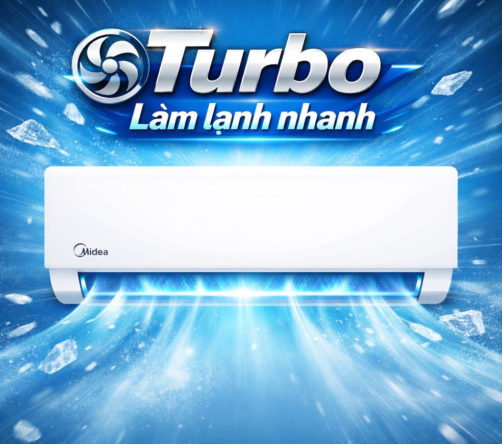 máy lạnh midea 1.0hp msfq-09crn8