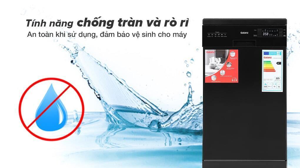 máy rửa chén độc lập galanz w45a3a401s-0e1(b)