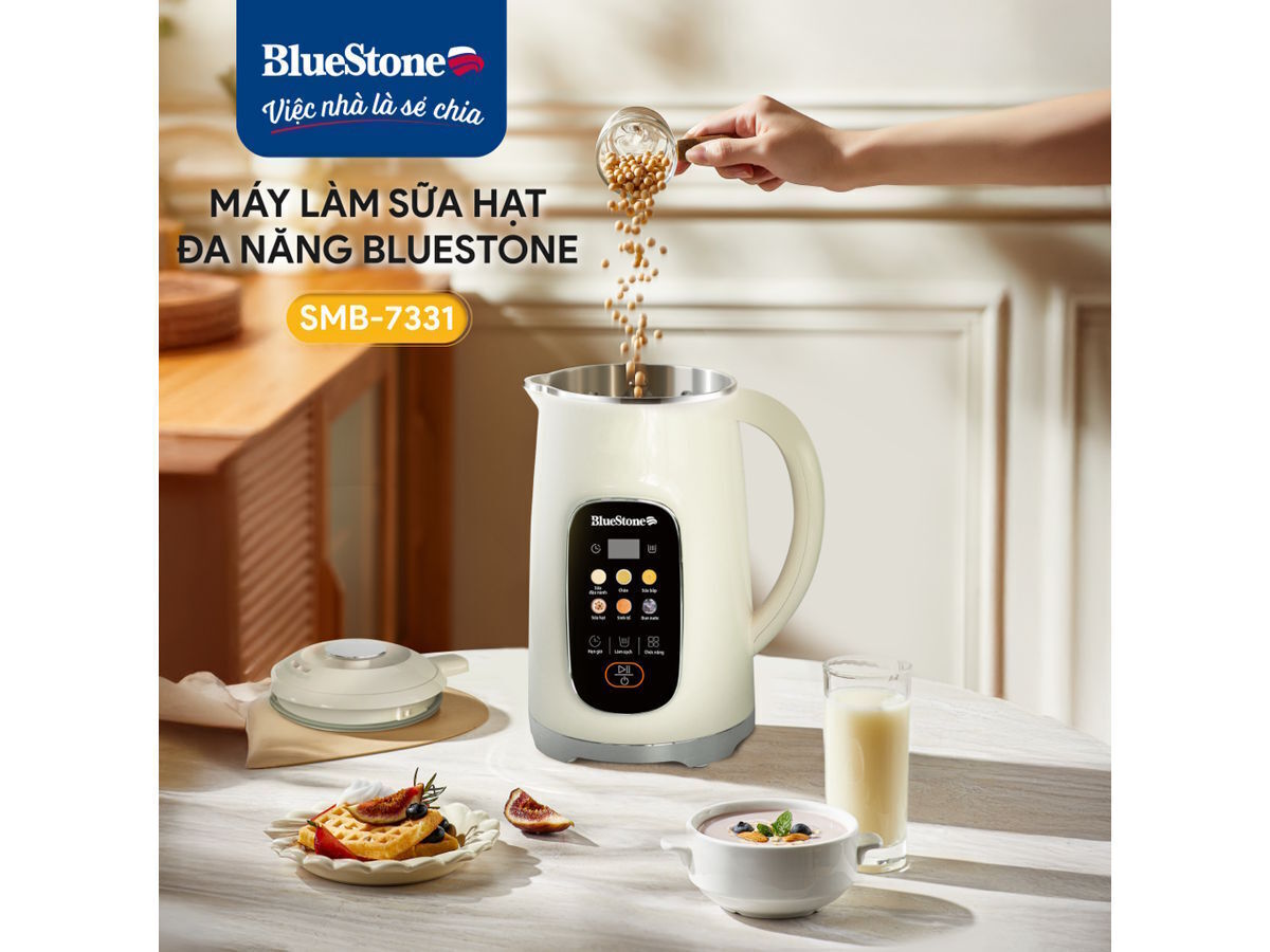 máy làm sữa hạt đa năng bluestone smb-7331 (1.2 lít, 950w)