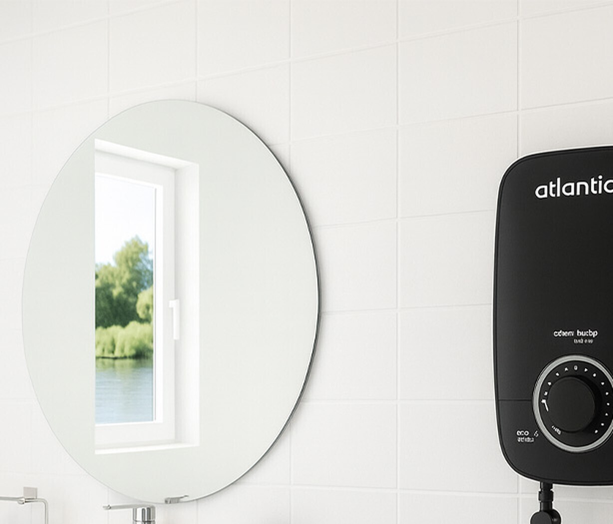 bình nóng lạnh trực tiếp atlantic lona plus 5kw (không bơm)
