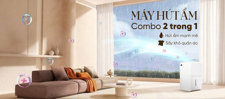 máy hút ẩm sharp dw-p12hv-w