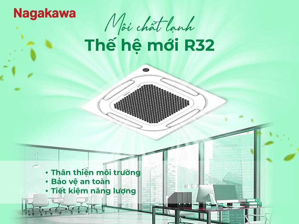 máy lạnh âm trần nagakawa nit-c24r2u35 inverter 2.5hp